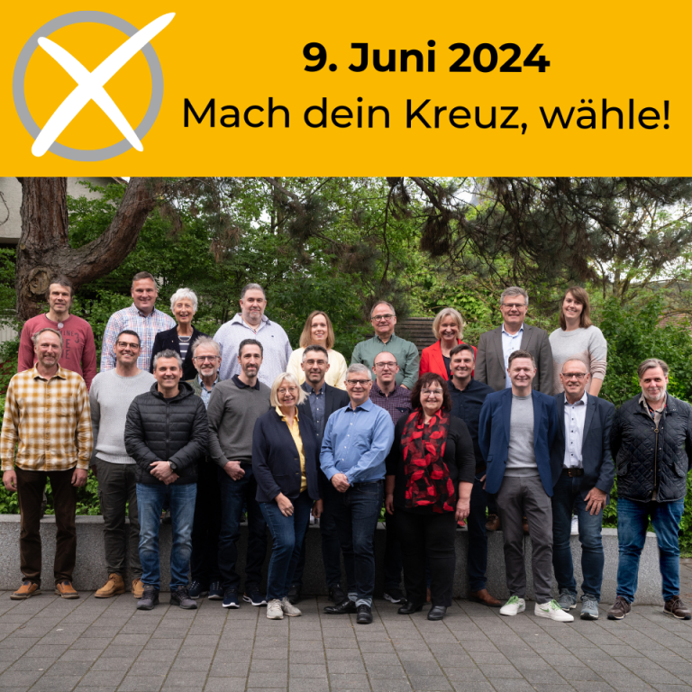 Mehr über den Artikel erfahren Gemeinderats- und Ortschaftsrats-Wahl am 9. Juni 2024